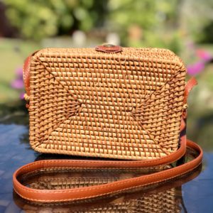 BOLSA RETANGULAR RATTAN