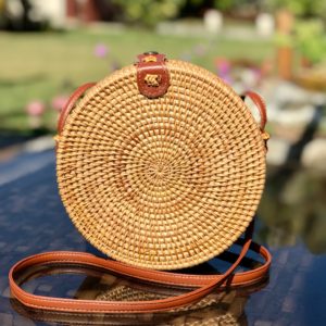 BOLSA REDONDA RATTAN