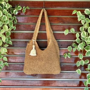 BOLSA ARTESANAL COM ALÇA GROSSA